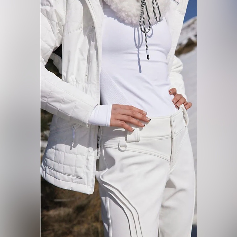 Free People Movement Valencia Ski Flares in White - Picture 7 of 16
